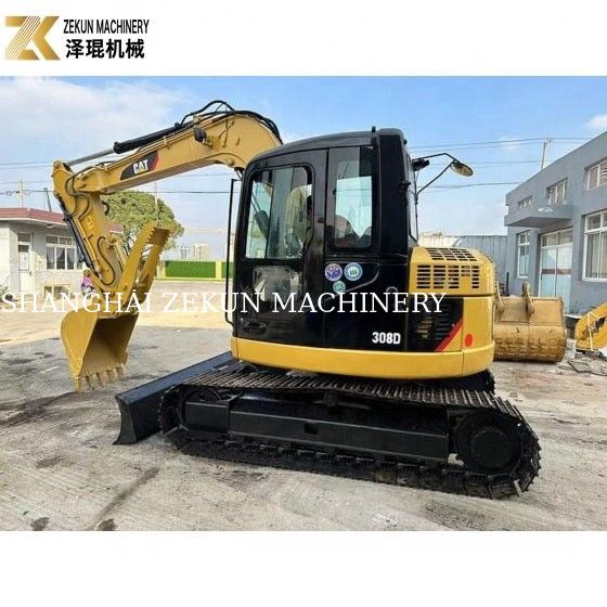 Wykorzystany 8 tony CAT 308 Excavator 308D Mini Bagger z doskonałą wydajnością