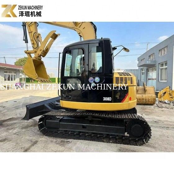 Wykorzystany 8 tony CAT 308 Excavator 308D Mini Bagger z doskonałą wydajnością