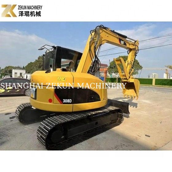 Wykorzystany 8 tony CAT 308 Excavator 308D Mini Bagger z doskonałą wydajnością