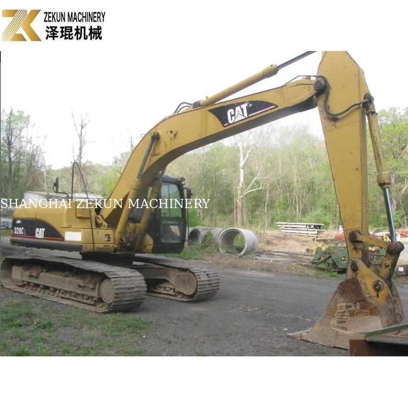 Japoński oryginalny kat 320Cl Excavator 20 ton do kopania budowlanych Rok 2016