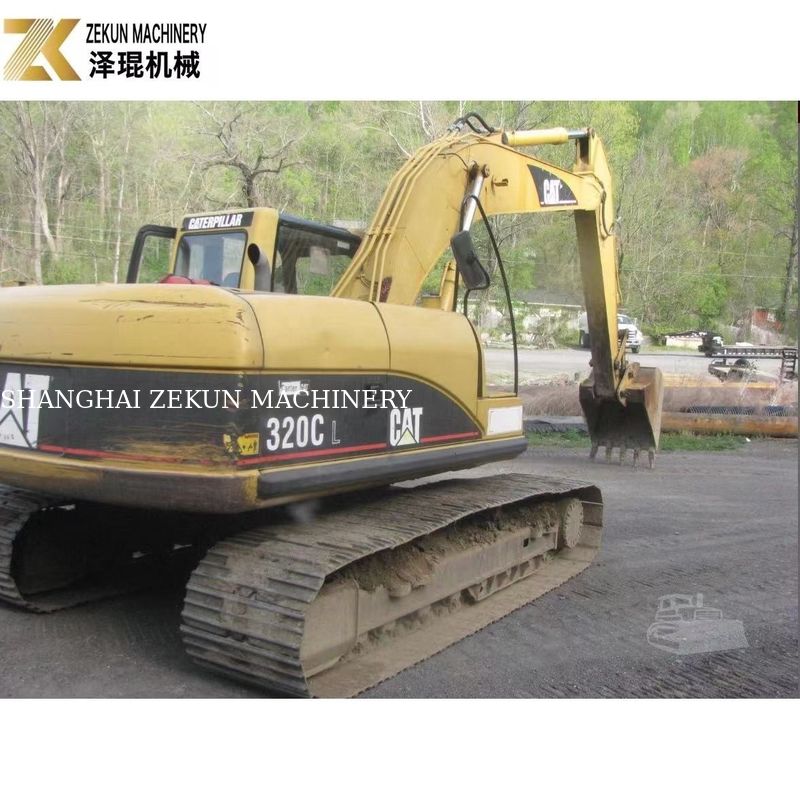 Japoński oryginalny kat 320Cl Excavator 20 ton do kopania budowlanych Rok 2016