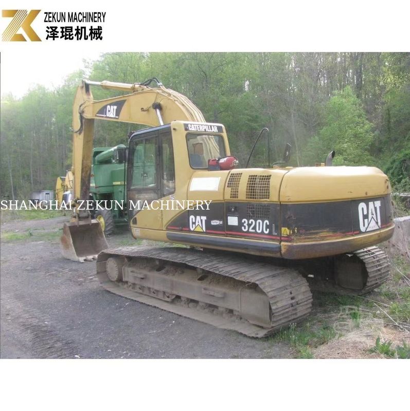 Japoński oryginalny kat 320Cl Excavator 20 ton do kopania budowlanych Rok 2016