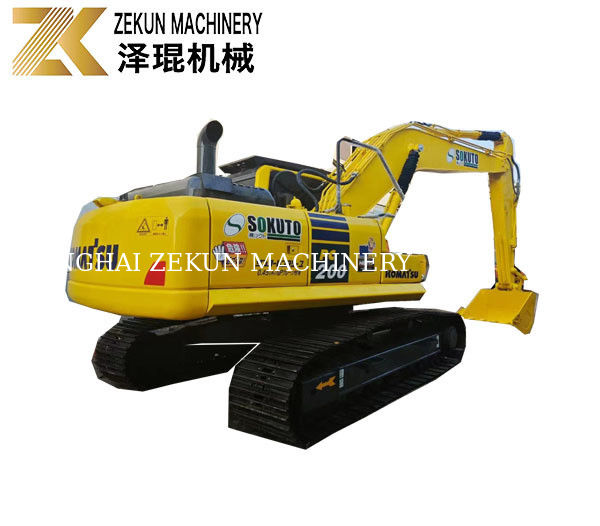 Niski czas pracy 2001-4000 Komatsu PC200-8 używany grabarz w dobrym stanie