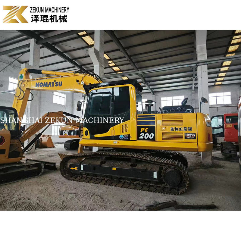 Niski czas pracy 2001-4000 Komatsu PC200-8 używany grabarz w dobrym stanie