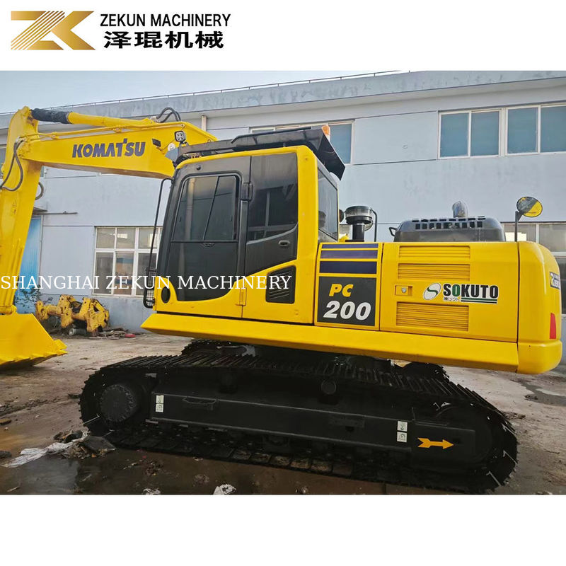 Niski czas pracy 2001-4000 Komatsu PC200-8 używany grabarz w dobrym stanie