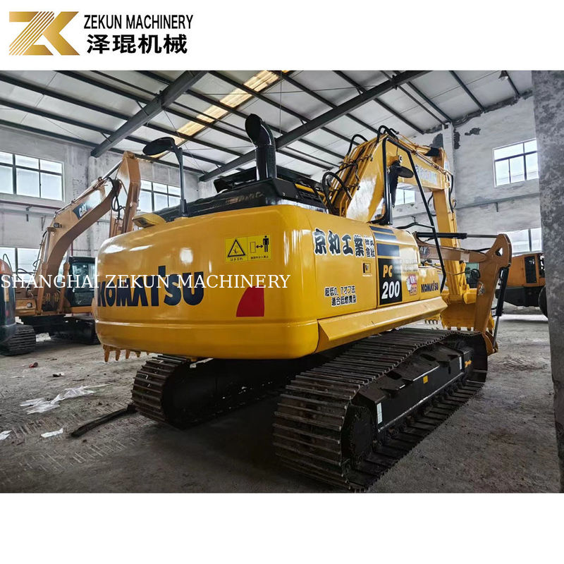 Niski czas pracy 2001-4000 Komatsu PC200-8 używany grabarz w dobrym stanie