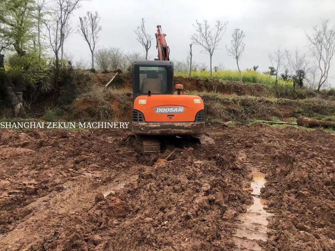 2010 EX60 Mini Ekskawator 38.1kw z oryginalnym zaworem hydraulicznym