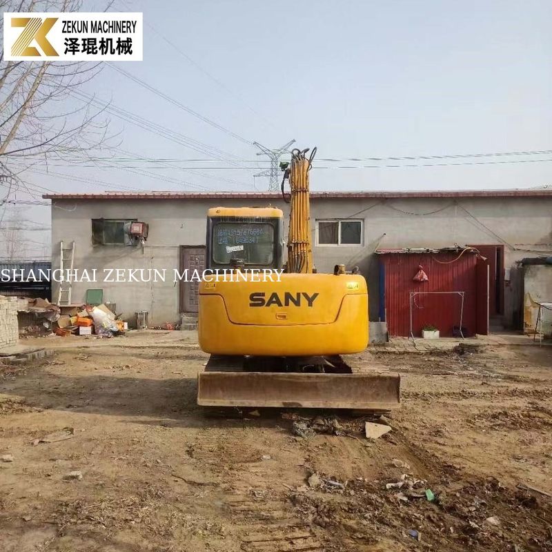 Oryginalny malowany 7T Sany 75 Excavator SY75C-9 SY75C PRO używany koparz