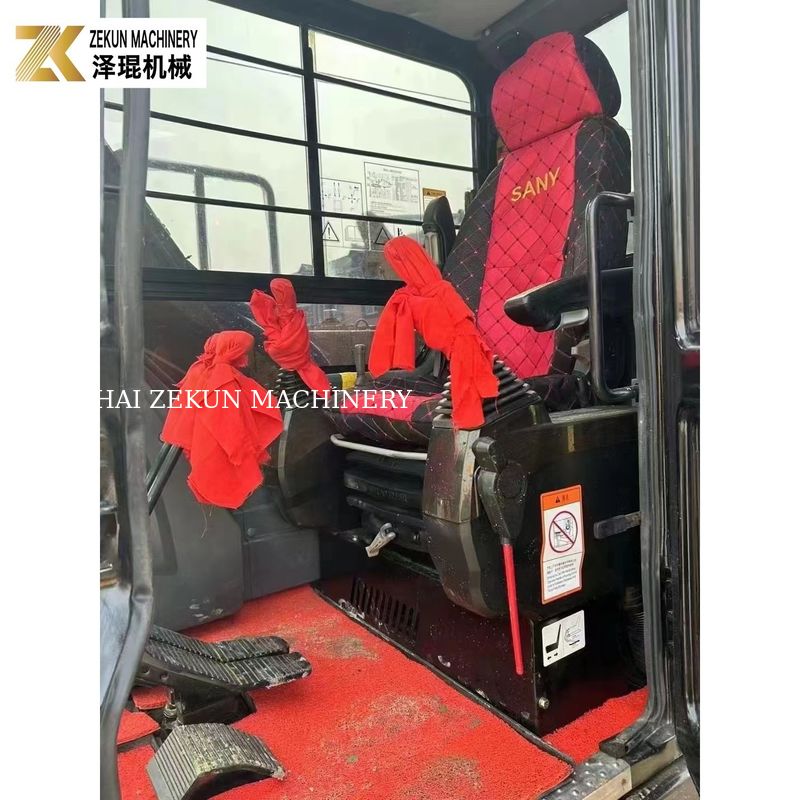 60.7KW Sany SY95 Ekskawator 9Ton używany Digger Kubota V3800DI-T-E3B Silnik