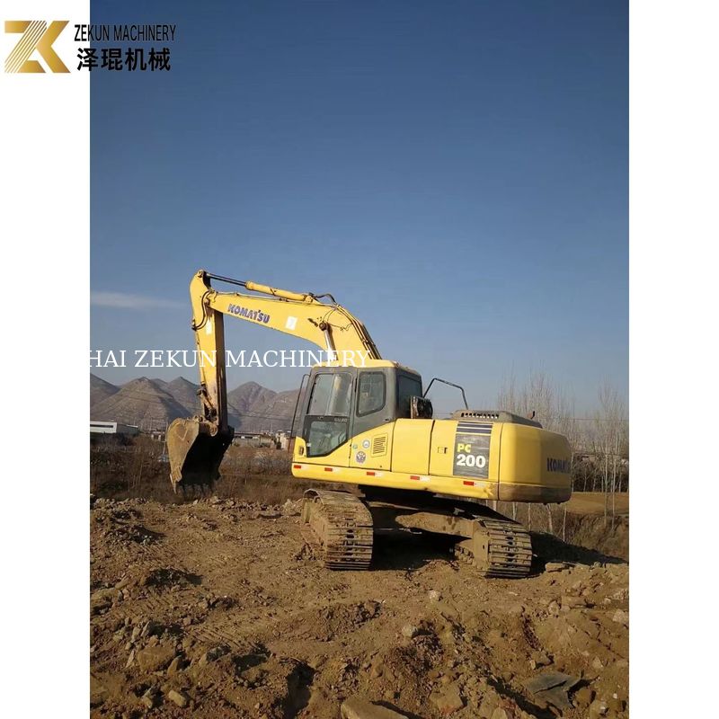 Komatsu PC200-7 Excavator 20 Ton używany w 2015 roku do maszyny budowlanej
