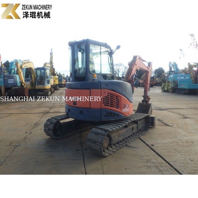 Używany grabarz Hitachi zx40u 4 tony Masa robocza 2001-4000 godzin roboczych