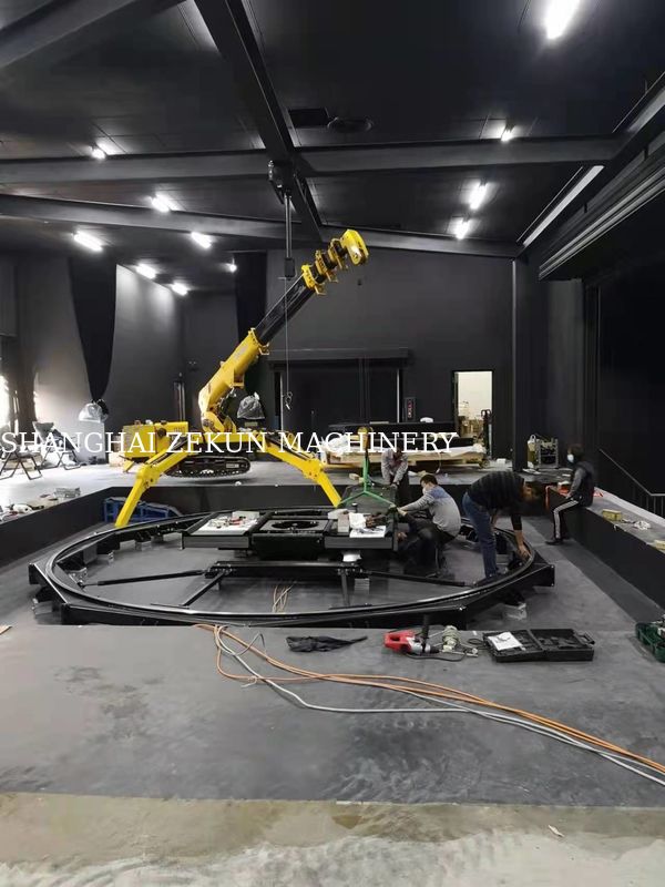 Mini Spider Lifting Crawler Crane KB8.0 Hydraulic Crane dla maksymalnej wysokości podnoszenia 15,7 m