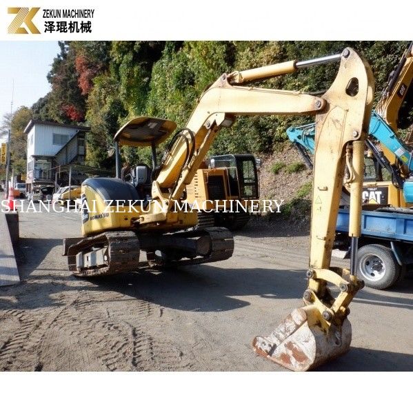 Wykorzystane w Japonii Komatsu PC55MR PC55MR-2 Koparka 5,5 tony do budowy i kopania rolniczego