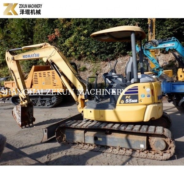 Wykorzystane w Japonii Komatsu PC55MR PC55MR-2 Koparka 5,5 tony do budowy i kopania rolniczego