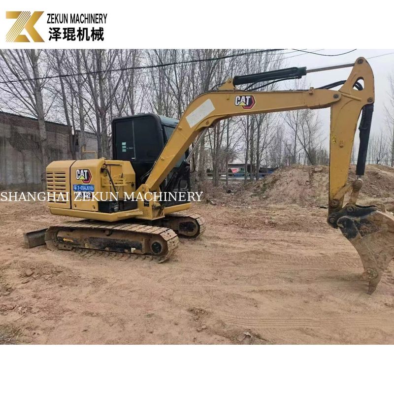 CAT 305.5E2 Grabarz żeglarski o pojemności 5,5 tony z hydraulicznym kciukiem od Caterpillar
