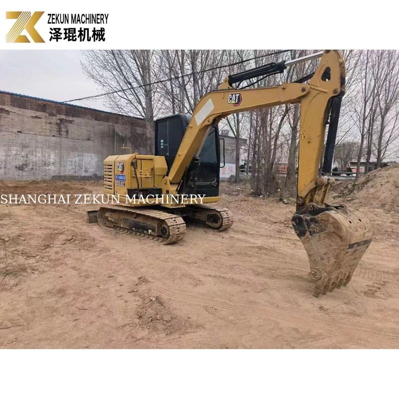 CAT 305.5E2 Grabarz żeglarski o pojemności 5,5 tony z hydraulicznym kciukiem od Caterpillar