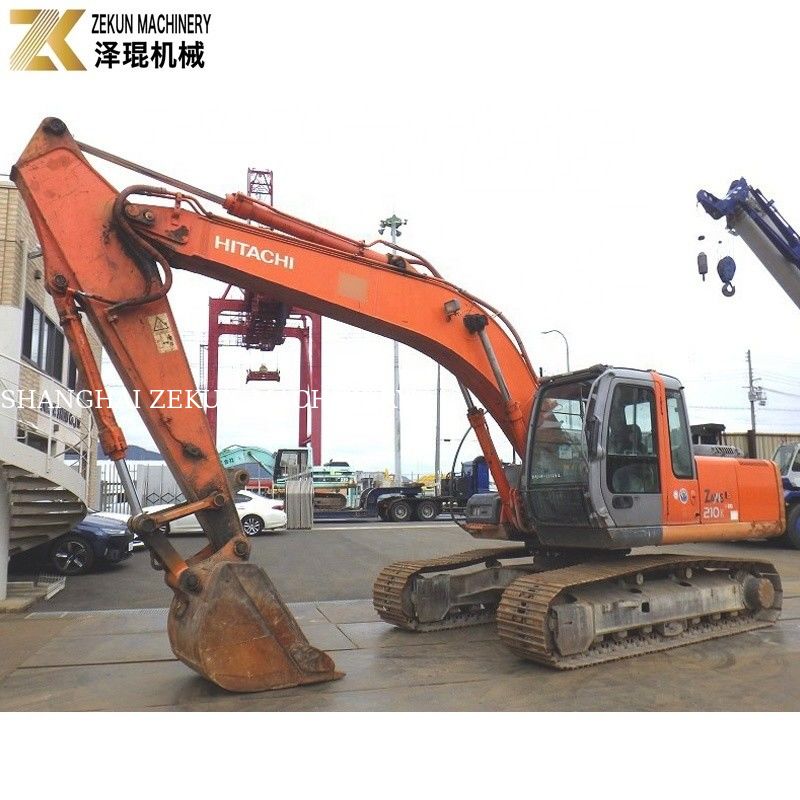 21 ton używany Hitachi Zaxis 210 Excavator ZX210 Crawler Excavator o pojemności wiadra 1,0m3