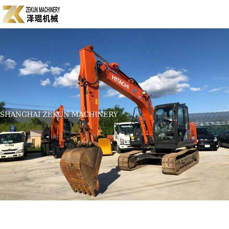 Mini Digger używany 12 Ton Excavators Hitachi ZX120 Excavator ZX120-6 z silnikiem ISUZU