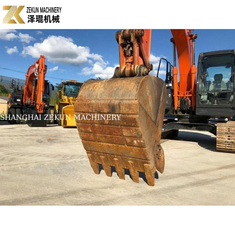Mini Digger używany 12 Ton Excavators Hitachi ZX120 Excavator ZX120-6 z silnikiem ISUZU