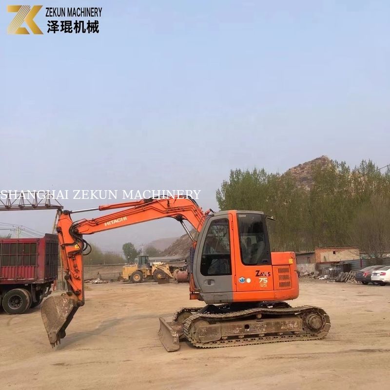 Używany Hitachi ZX75 Mini Excavator ZX75US ZX75US-3 przez właściciela oryginalny zawór hydrauliczny