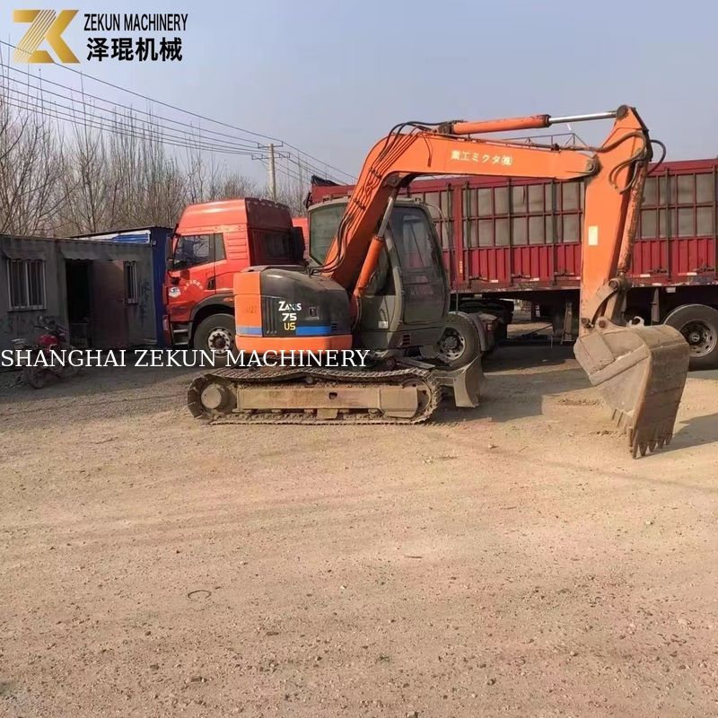 Używany Hitachi ZX75 Mini Excavator ZX75US ZX75US-3 przez właściciela oryginalny zawór hydrauliczny