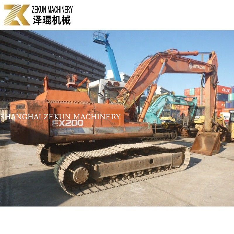 Przedni Ekskawator Japonia oryginalny Hitachi EX200 Excavator Crawler dla Twoich wymagań