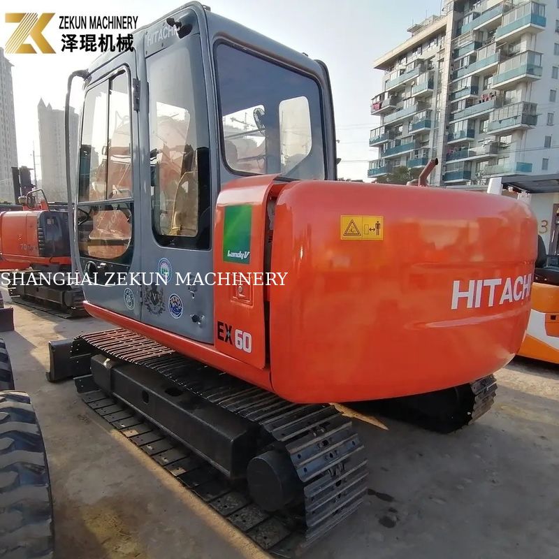 2018 Original Used Hitachi EX60 Excavator Crawler Machine EX60-5 z zawórem hydraulicznym