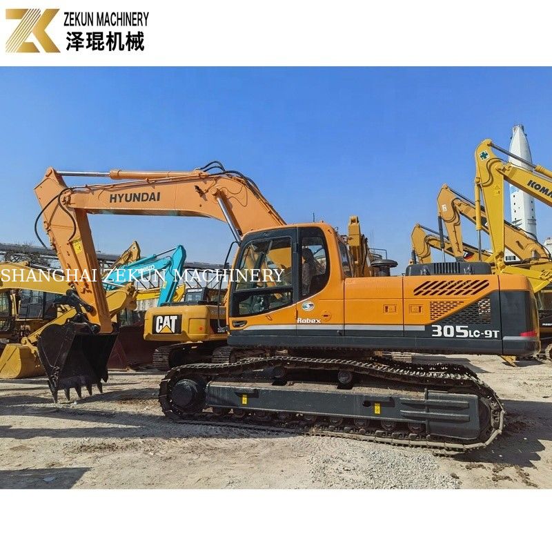 30 ton używany Hyundai 305 Excavator 305LC 305LC-9T z Korei 1.4m3 wiadro