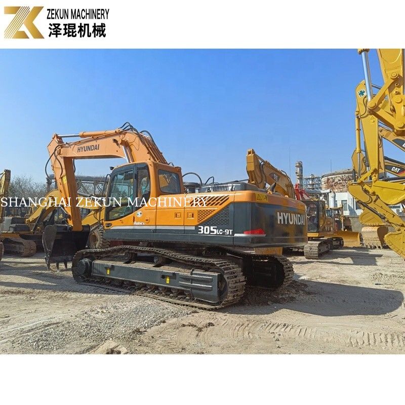 30 ton używany Hyundai 305 Excavator 305LC 305LC-9T z Korei 1.4m3 wiadro