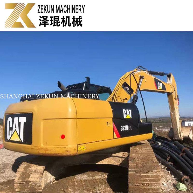 1.34m3 Pojemność wiadra Używany kat 323d2 Ekskawator 323D2 do kopania budowlanych