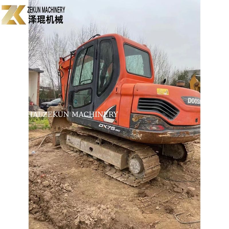 5 Ton Doosan 55 Excavator DH55 Używany Doosan Excavator 0,175M3 Wiadro
