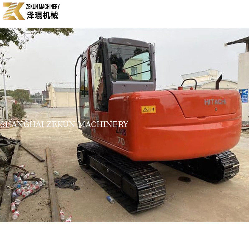 Używany grabarz Hitachi ZX70 z silnikiem ISUZU i oryginalną pompą hydrauliczną w Japonii