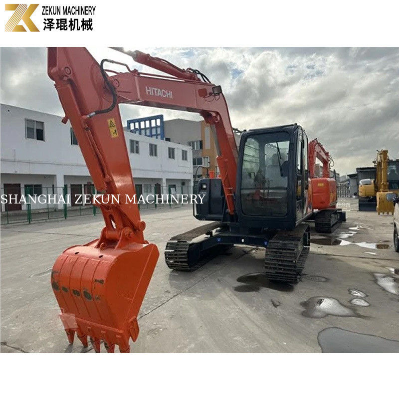 Używany grabarz Hitachi ZX70 z silnikiem ISUZU i oryginalną pompą hydrauliczną w Japonii