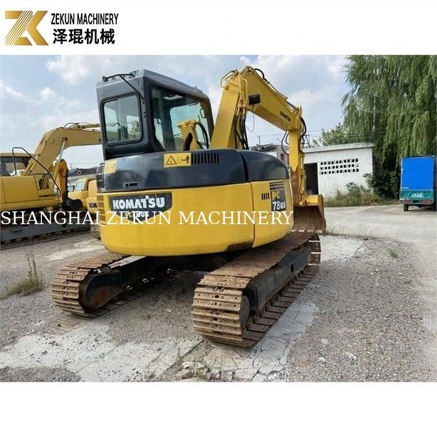 Używany Koparnik Komatsu PC78 7ton PC78US-6 o pojemności wiadra 0,28m3 i mocy 37KW
