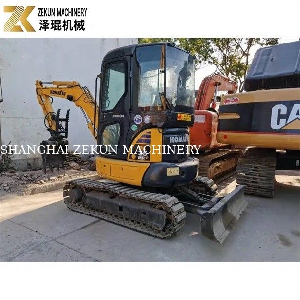 3.5 ton Mini używany koparz KOMATSU PC35MR-5 z 2016 r. z hydrauliczną maszyną do kopania