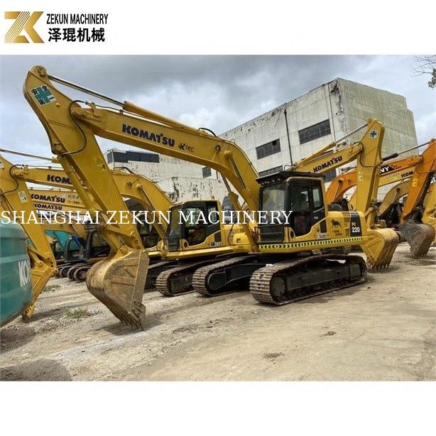 Stosowany Komatsu PC 220 Excavator PC220-8 z oryginalnym japońskim silnikiem zweryfikowanym