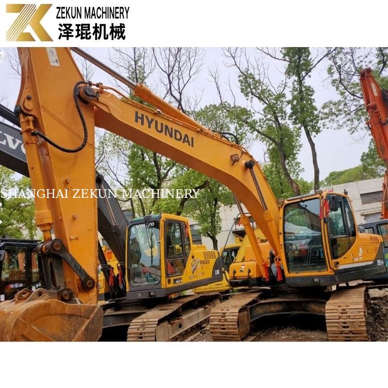 21 ton używany Hyundai 215 Excavator R215-9 używane koparki z oryginalną pompą
