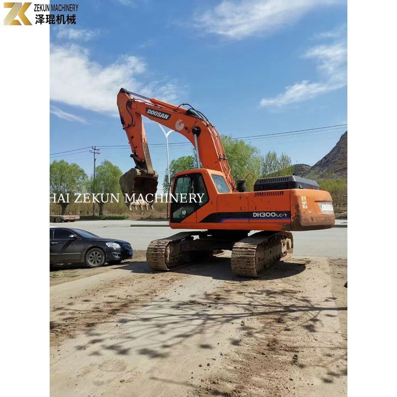 DH300-7 Wykorzystany koparz Doosan 30Ton 2017 Year Hydraulic Cylinder For Mining