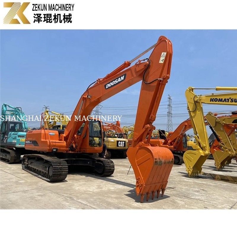 Używany koparz ziemi 22 ton Doosan 220 Koparz DH220LC-7 Silnik 21400 K