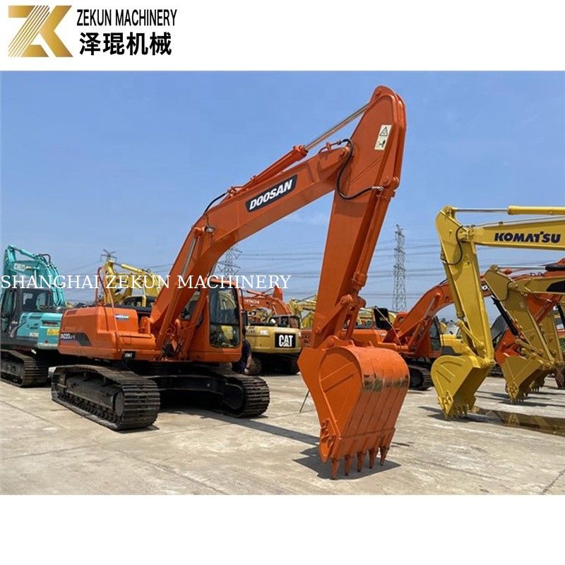 Używany koparz ziemi 22 ton Doosan 220 Koparz DH220LC-7 Silnik 21400 K