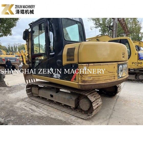41.5KW Wykorzystany kat 307 Ekskawator 7 Ton Wykorzystany Exkawator Crawler