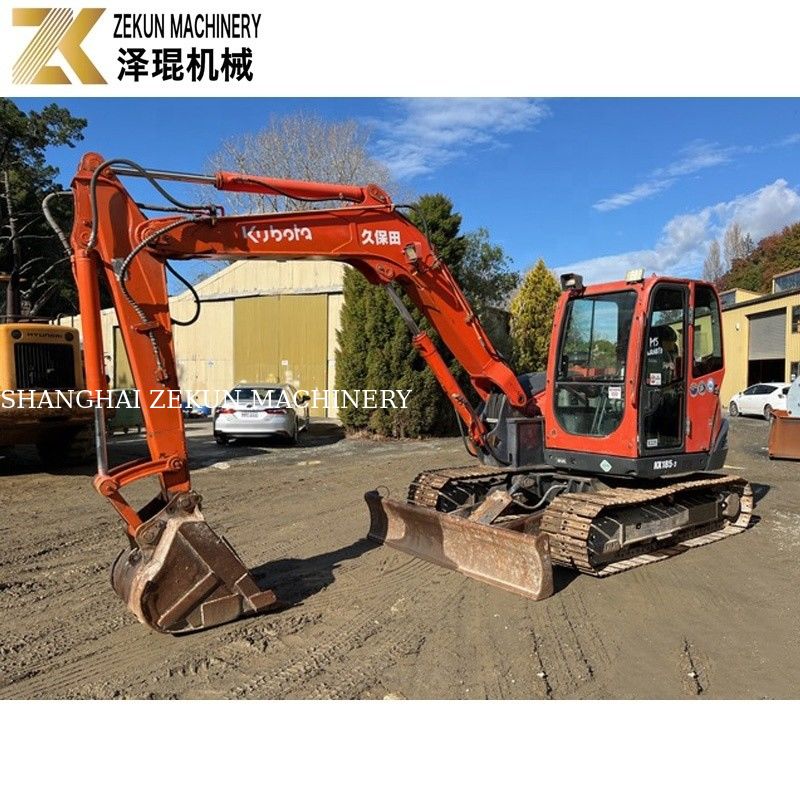 KX185 KX185-3 8 Ton Mini Excavator Kubota 185 używany Excavator Machine