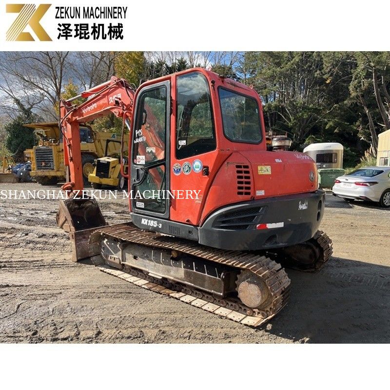 KX185 KX185-3 8 Ton Mini Excavator Kubota 185 używany Excavator Machine