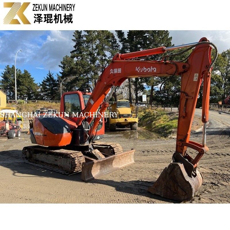 KX185 KX185-3 8 Ton Mini Excavator Kubota 185 używany Excavator Machine