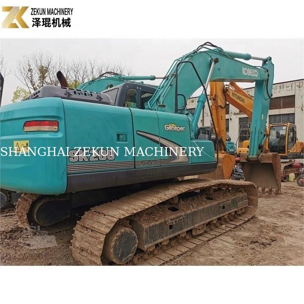 Oryginalny projekt używany Kobelco SK 200 200-8 Błękitny używany grabarz