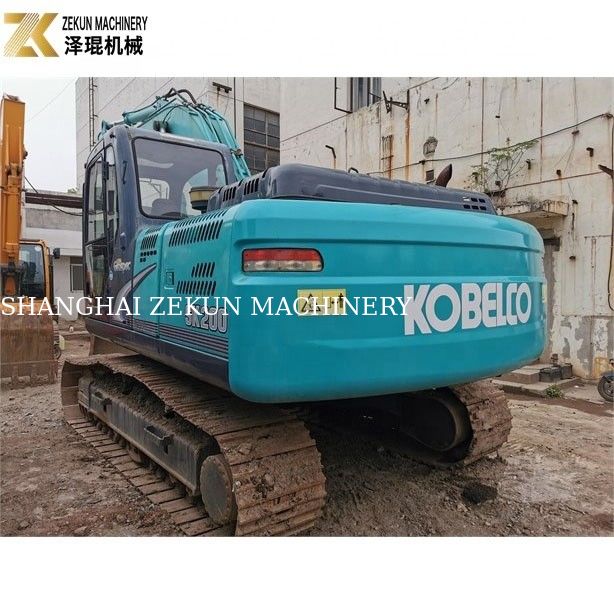 Oryginalny projekt używany Kobelco SK 200 200-8 Błękitny używany grabarz