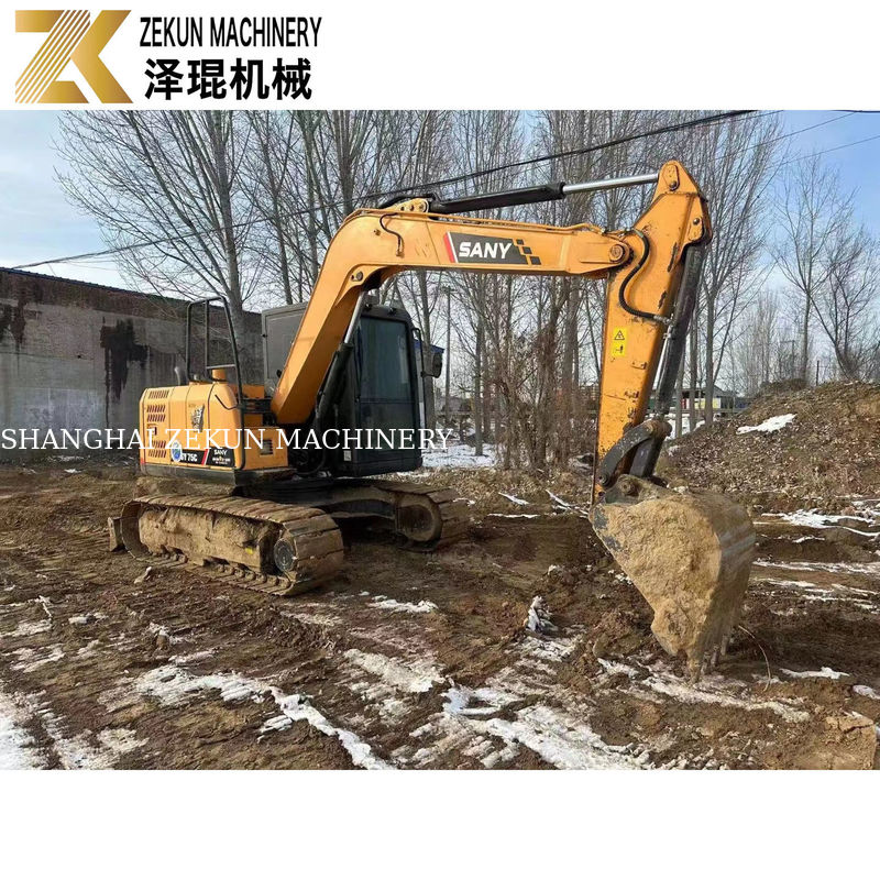 7.5ton SANY 75C grabarz używany z innymi cylindrami hydraulicznymi i w 2015 roku