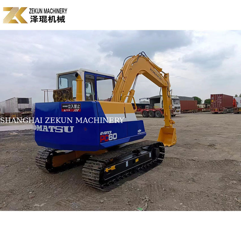 Japonia Komatsu PC60-6 Koparka o niskiej masie roboczej 6 ton i w dobrym stanie