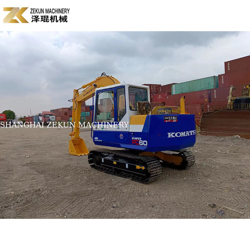 Japonia Komatsu PC60-6 Koparka o niskiej masie roboczej 6 ton i w dobrym stanie
