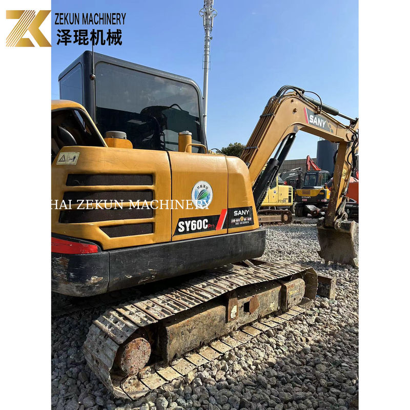SANY SY60C Pro 6 ton używany grabarz 36 kW